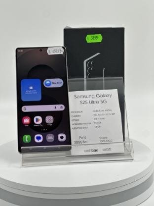 Imagine Samsung Galaxy S25 Ultra 512GB Baterie 100% 69CC