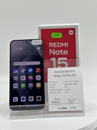 Imagine Xiaomi Redmi Note 15 Pro 256GB 8GB RAM 