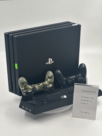 Imagine Consola PlayStation 4 PRO 1TB 2 controllere