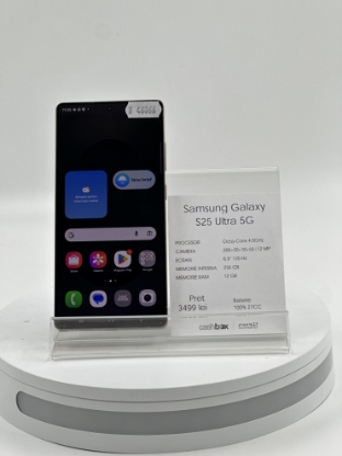 Imagine Samsung Galaxy S25 Ultra 5G 256GB 27Cicluri Incarcare