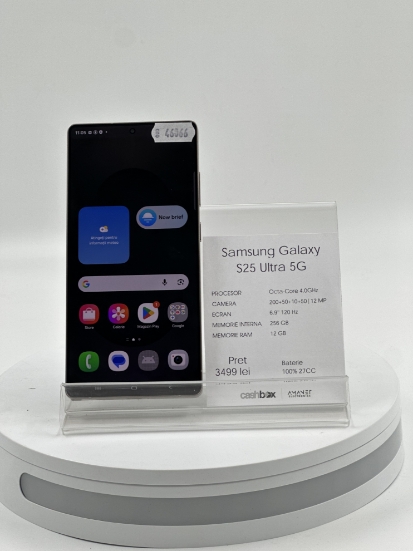 Imagine Samsung Galaxy S25 Ultra 5G 256GB 27Cicluri Incarcare