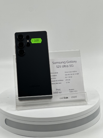 Imagine Samsung Galaxy S25 Ultra 5G 256GB 27Cicluri Incarcare