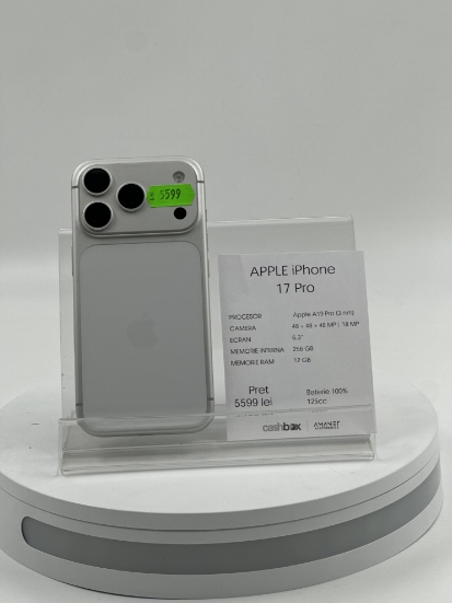 Imagine IPhone 17 Pro  256GB Baterie 100% 125cc