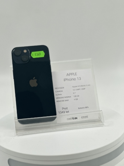 Imagine IPhone 13 128GB Baterie 88% 