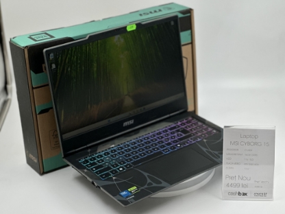 Imagine MSI CYBORD 15 I7-240H 16GB RAM SSD 1TB RTX 5060 8GB