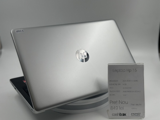 Imagine Laptop HP 15 AMD Ryzen 3-3200U 8GB RAM SSD 512GB AMD RADEON VEGA 3