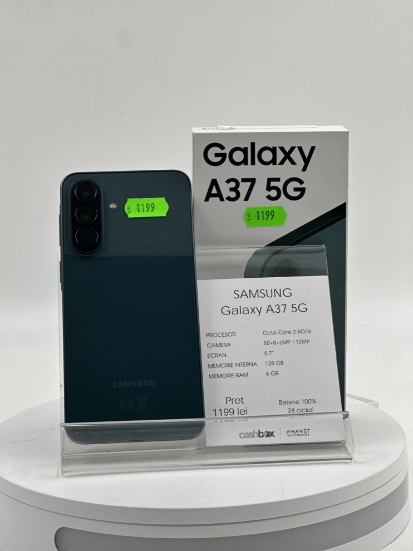 Imagine Samsung Galaxy A37 5G 128 GB baterie 100% 28 cc