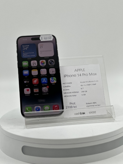Imagine IPhone 14 Pro Max (256GB) Baterie 86%