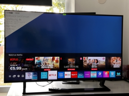 Imagine Samsung Smart TV LED 43AU7092 108cm 4K ULTRA HD