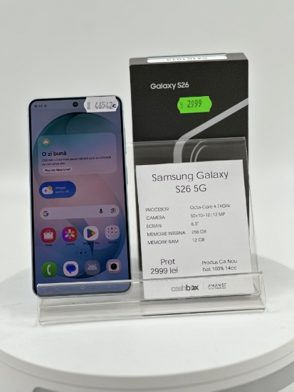 Imagine Samsung Galaxy S26 256GB Blue baterie 100% 14cc