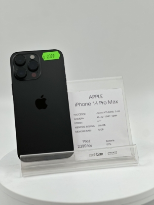 Imagine IPhone 14 Pro Max (128GB) Baterie 87% 