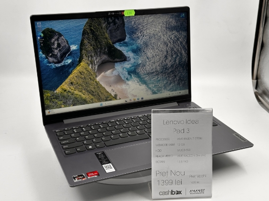 Imagine Lenovo IdeaPad 3 PRO AMD Ryzen 7 5700U /12 GB RAM/ SSD 512 GB / AMD Radeon Graphics