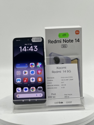 Imagine Xiaomi Redmi Note 14 5G 256GB