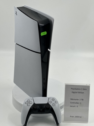 Imagine PlayStation 5 Slim Digital Edition uzura usoara pe carcasa Estetic 9.5/9.7 din 10