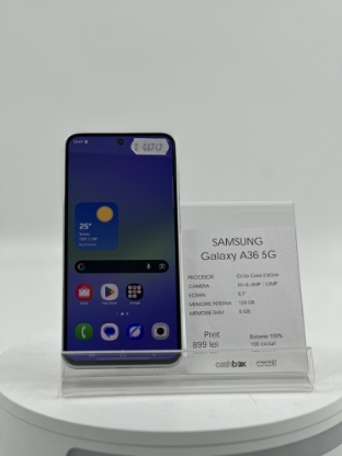 Imagine Samsung Galaxy A36 5G 128GB baterie 100% 