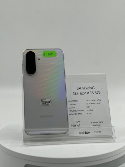 Imagine Samsung Galaxy A36 5G 128GB baterie 100% 