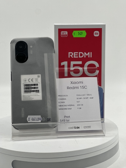 Imagine Xiaomi Redmi 15C 256GB 4GB+4GB RAM 