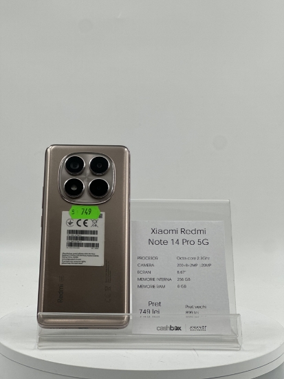 Imagine Xiaomi Redmi Note 14 Pro 256GB 8GB RAM