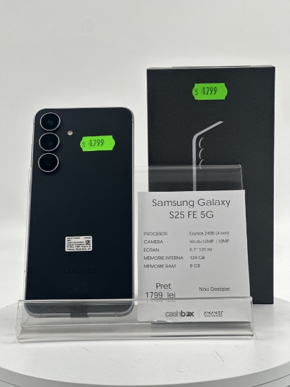 Imagine Samsung Galaxy S25 FE 5G 128GB Nou desigilat