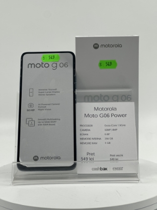 Imagine Motorola Moto G06 Power 256GB  Nou