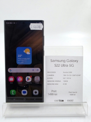 Imagine Samsung Galaxy S22 Ultra 5G 256GB 