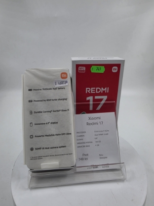 Imagine Xiaomi Redmi 17 128GB 4GB RAM +4GB RAM