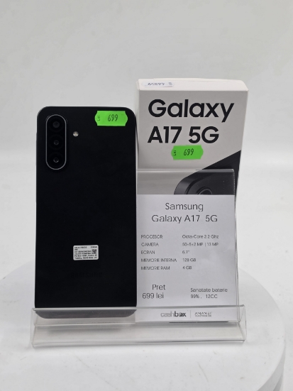 Imagine Samsung Galaxy A17 128GB 5G baterie 99% 13cc