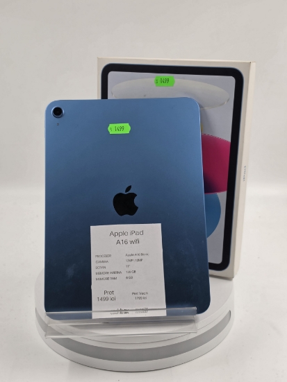 Imagine Ipad A16 2025 WIFI 128 GB baterie 100% 14  incarcari