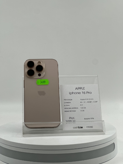 Imagine IPhone 16 PRO 256Gb Baterie 90%