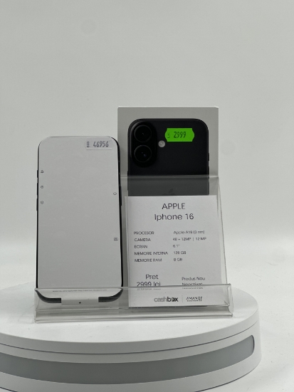 Imagine IPhone 16 128GB Nou, neactivat