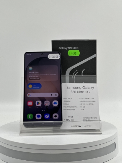 Imagine Samsung Galaxy S26 Ultra 5G 256GB Baterie 100% 81CC