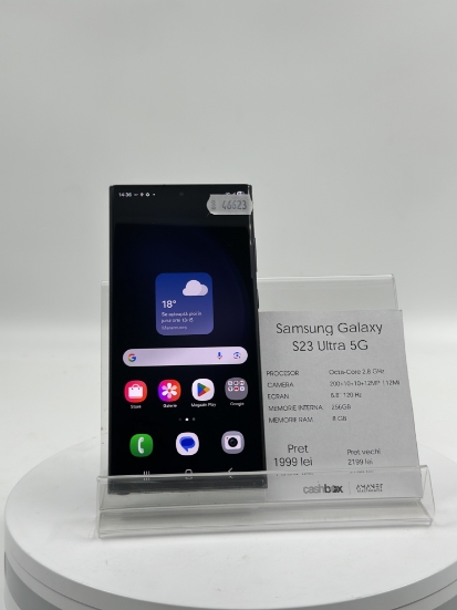 Imagine Samsung Galaxy S23 Ultra 5G 256GB 