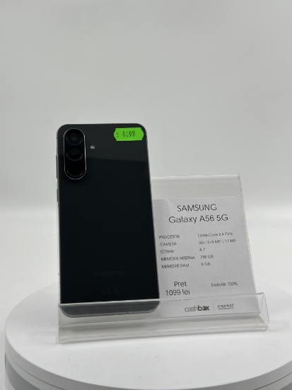 Imagine Samsung Galaxy A56 5G 128GB baterie 100% 
