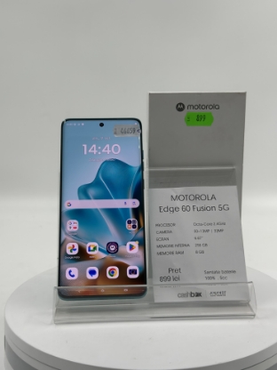 Imagine MOTOROLA EDGE 60 Fusion 256GB 8GB RAM  Baterie 100% 5CC