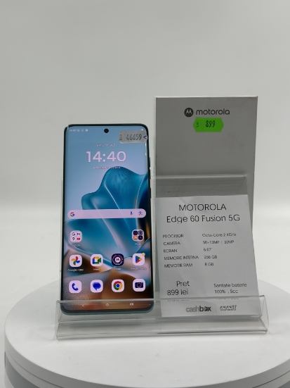 Imagine MOTOROLA EDGE 60 Fusion 256GB 8GB RAM  Baterie 100% 5CC