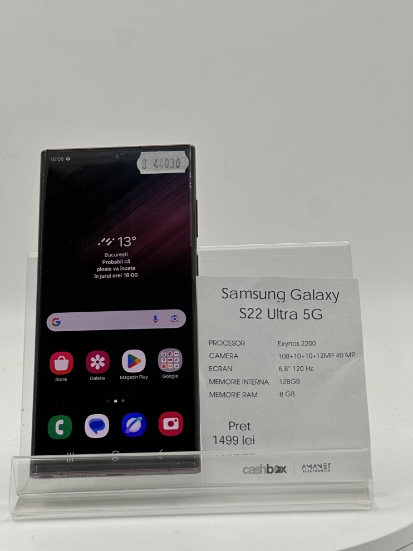 Imagine Samsung Galaxy S22 Ultra 128 GB